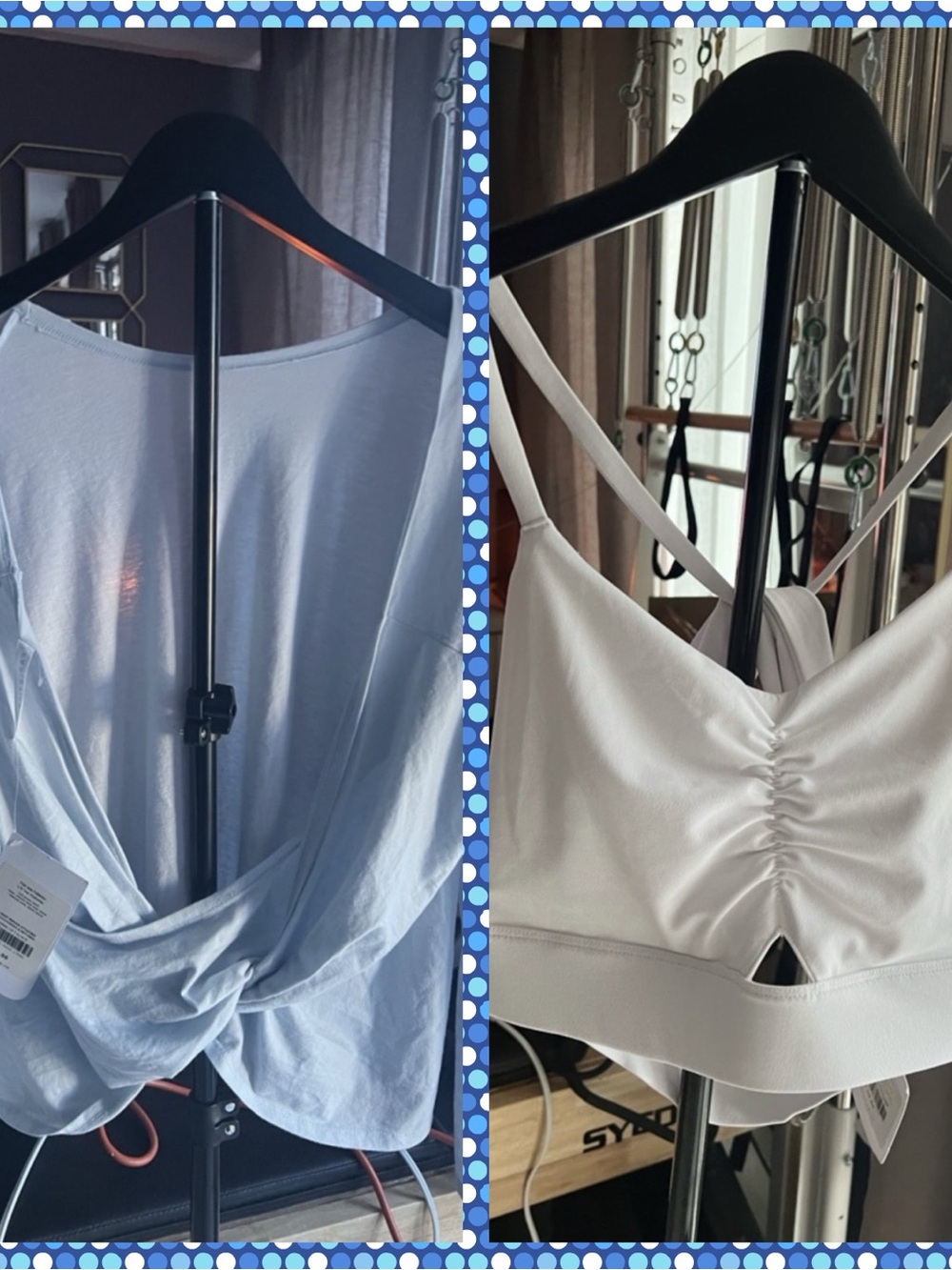 ❤️BOGO!!❤️Fabletics Twist-Back Yoga Top & Bra💕